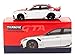 Tarmac Works Giulia GTA White and Red with Black Top Global64 Series 1/64 Diecast Model T64G-TL031-RW