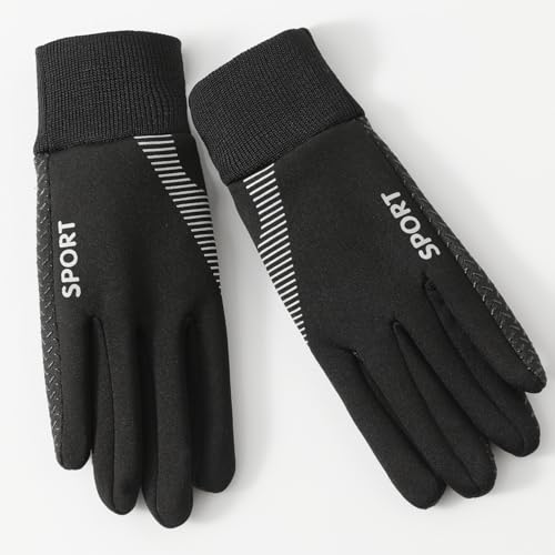 Image of Long Keeper Kids Gloves Cold Weather Windproof Winter Sports Gloves for Boys Girls Anti Slip Childrens Running Riding Gloves