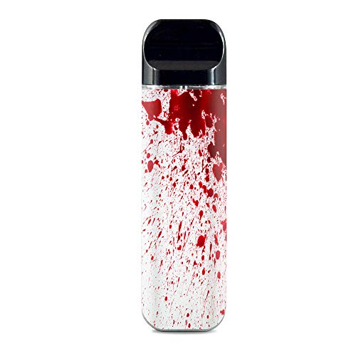 IT'S A SKIN Decal Vinyl Wrap for Smok Novo Pod System Vape Sticker Sleeve Cover/Blood Splatter Dexter
