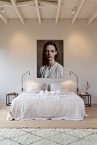 hjhh Conjunto de 4 peças Light Luxury Whole Hemp Enzyme Water Wash