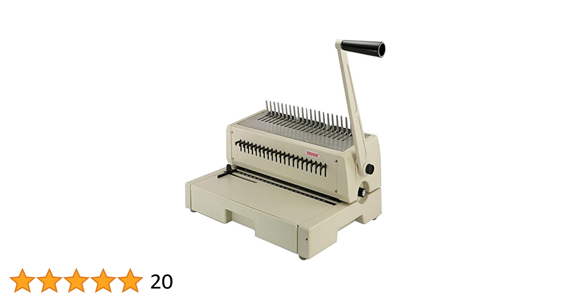 tantantan2021専用 Buy Tamerica / Tashin 210PB Plastic Comb Binding Machine