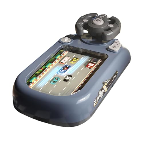 MagiDeal Fahrzeug zum Fahren von Simulator, das Spielen für Interaktive Kinder Lenkrad Fahrzeug Rennwagen Spielzeug für Kinder im Vorschulalter Spielen.