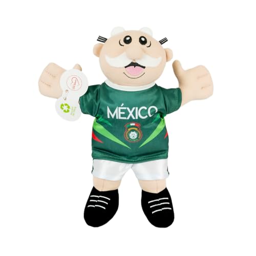 Dr. Simi Mexican Soccer Team Plush Toy Soccer Fan Collectible Stuffed Plushie Soft Plush Toy Sports-Themed Gift for Fans & Collectors