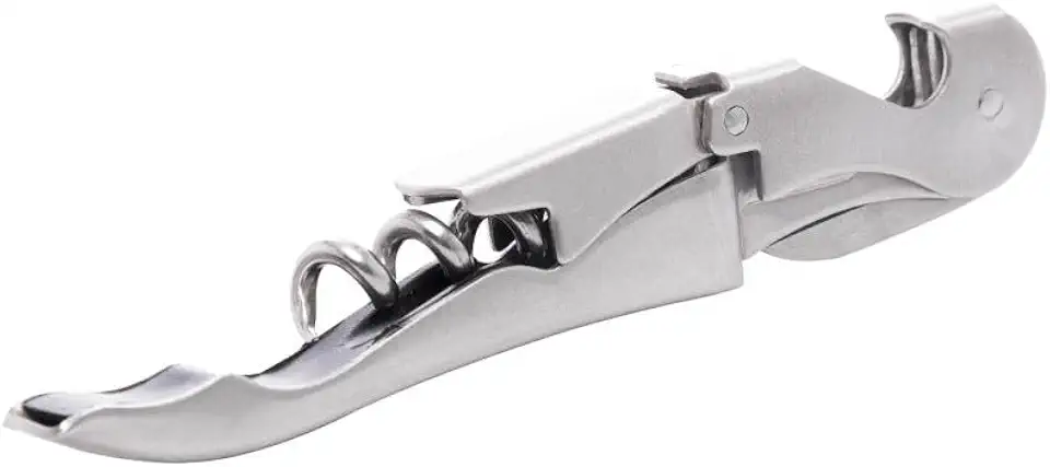 LYOR - Saca Rolhas de Aço Inox para Vinho 2 Estágios Profissional 11cm