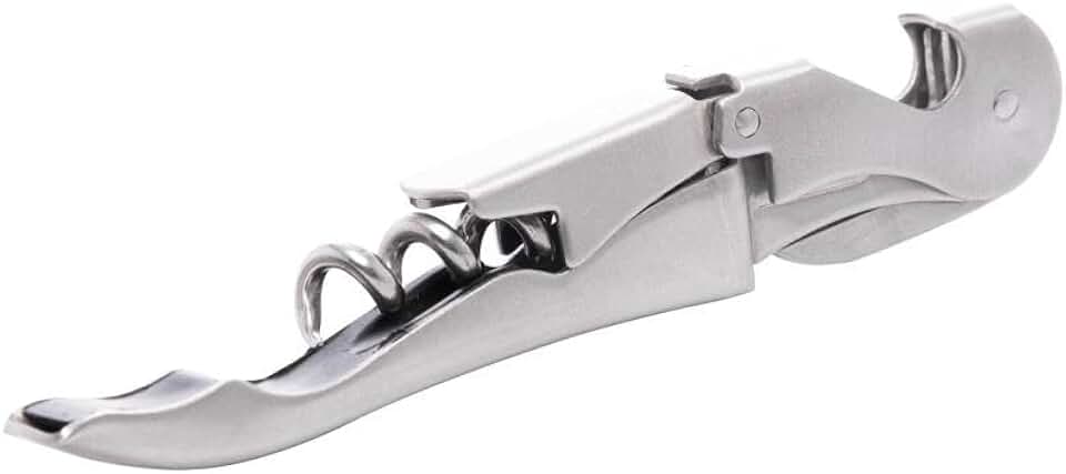 LYOR - Saca Rolhas de Aço Inox para Vinho 2 Estágios Profissional 11cm