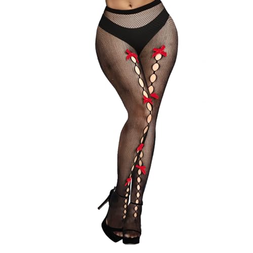Image of Benefeet Sox Fishnet Stockings or Women High Waist White Fishnet Tights Party Pantyhose Cosplay Costume Tights
