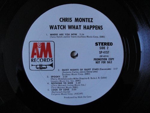 Vinyle Chris Montez original résout le manque de profondeur sonore - 6