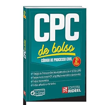 Capa do livro Código de Processo Civil de Bolso