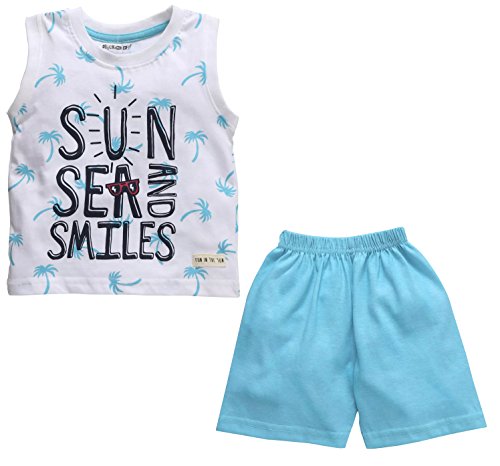 Image of CUCUMBER Baby Half Sleeve Top and Bottom Shorts