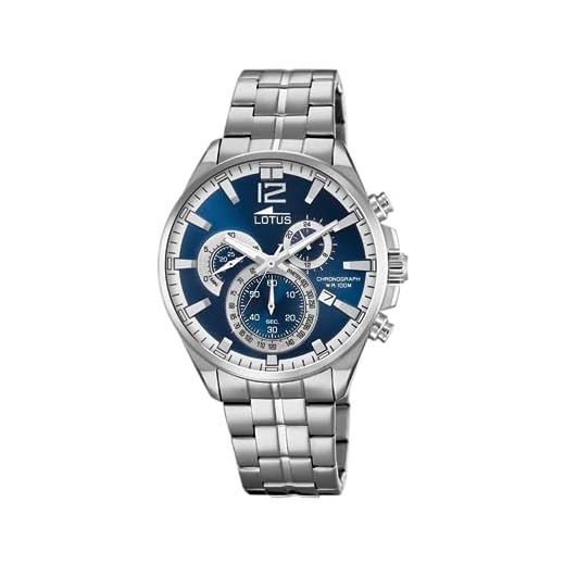 Lotus Reloj para Unisex Adulto de Cuarzo con Correa en Acero Inoxidable 10136/2