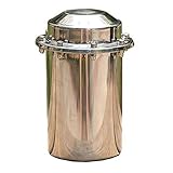 Peiyu 7.9' Stainless Steel Time Capsule Waterproof Anti-Corrosion Container Gift for Future