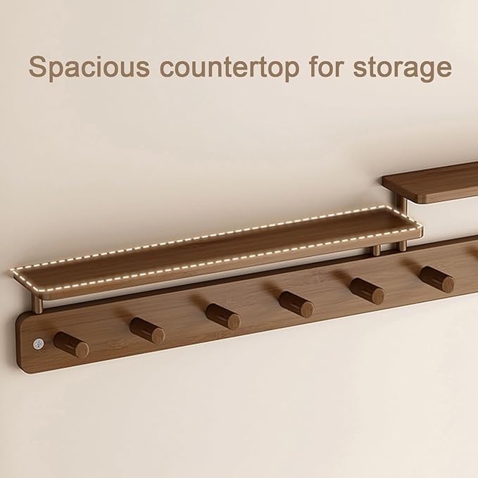 Patère murale en bois original de qualité supérieure pour chambre - 2