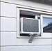 Universal Window Air Conditioner Bracket Universal AC Window Support Bracket - Heavy Duty Support Up to 85 lbs, Designed for 5,000 to 12,000 BTU AC Units.