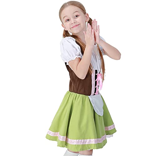 Disfraz Baviera para Niñas Oktoberfest Vestido Infantil miniatura 2