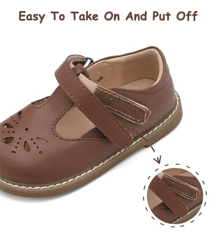 Toddler Girl Mary Jane Dress Shoes-Little Girls School Uniform Shoes3