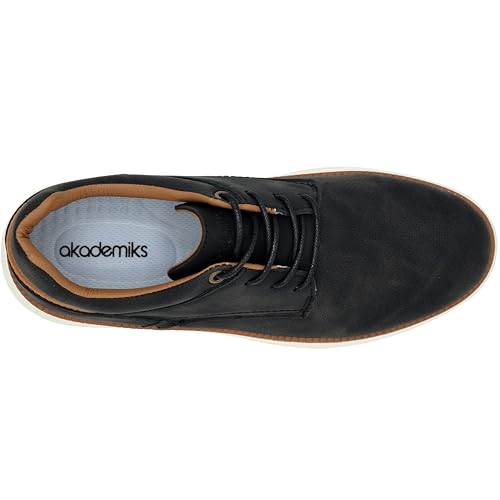 Image of AKADEMIKS Mens Dayton Oxford, Comfortable Footwear for Formal and Casual Wear