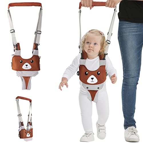 SOARFLY - Andador para bebé, arnés ajustable 4 en 1, ayuda para aprender a andar y andar, correa para andar, con dos cadenas para chupetes Cover