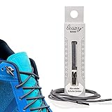VERSCHIEDENE FARBEN UND GRÖßEN: Damit für jeden das Richtige dabei ist, gibt es unsere Gummibänder in den Farben schwarz, weiß, dunkelblau, dunkelgrau und hellgrau. Für Schuhe von 4 -6 Loch pro Seite.
