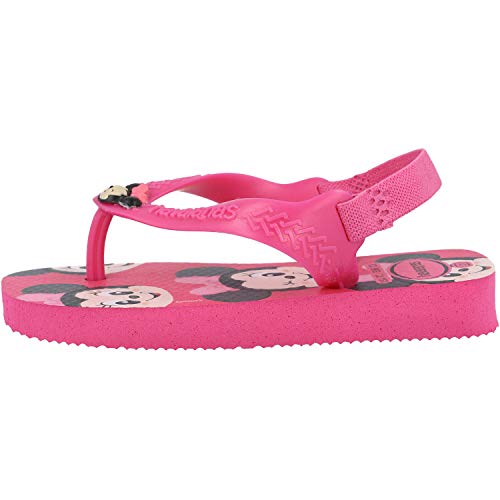 Chinelo Disney Classics, Havaianas, Bebê Unissex, Rosa Flux, 22