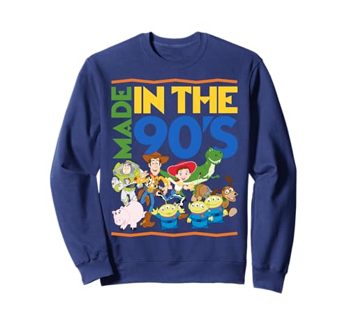 Sweat Toy Story Disney Pixar Made In The 90's vêtement vintage nostalgique gris pour homme et femme