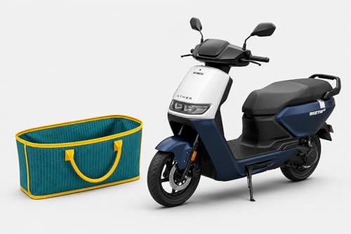 Image of Scooter Diggi Organizer Bag Compatible with Ather Rizta | Large Capacity Under Seat Storage Basket | Easy Carry Handle Design