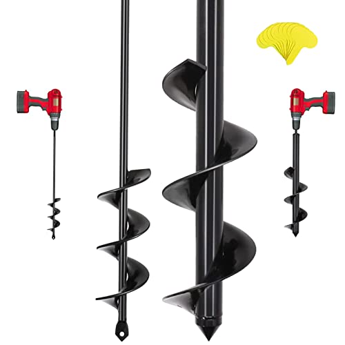 SYITCUN Auger Drill Bit Set for Planting,1.6