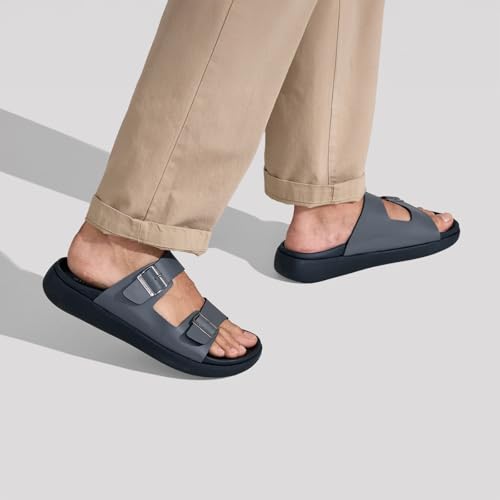 Image of Neeman's PureWhoosh Flow Sandals for Men | Double-Buckle Comfort | Lightweight, Flexible & Stylish Everyday Wear