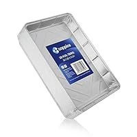 Coppice Aluschalen 32x20x3 cm – 20 Stück | Einweg Backformen für Backen, Grillen, Braten & Aufbewahren | Gefrier-, Mikrowellen-, Heißluftfritteusen- & Ofenfest | 100% recyclebar