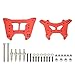 RCAWD Alloy Front Rear Shock Tower 2pcs for Arrma 1/8 Outcast 6S Notorious 6S Kraton 6S RTR/EXB Upgrade Parts (Red)