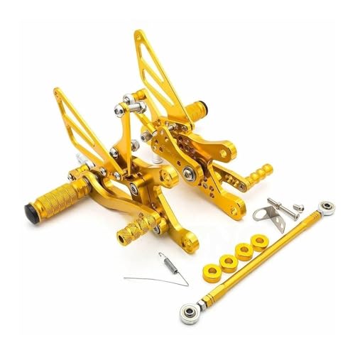 Pédales arrière moto YZF-R6 pour le confort du passager lors de vos balades