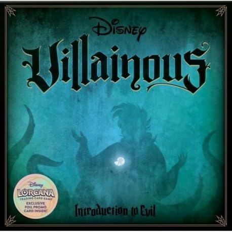 Ravensburger - Disney Villaninous Intro to Evil, Juegos de Mesa Niños 10 Años o más, 2-4 Jugadores, Regalo Niño 10 años, Juegos de Mesa Familia, Versión en Español