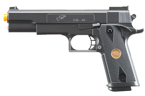 Delta Force Tactical 1911 Hi-Capa Spring Loaded Full Size Airsoft Spring Pistol (Color: Black)