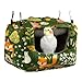 Parrot Warm House Bird Nest Winter Hanging Hammock Birds Sleeping Bed Parrot Hideway Bed Washable for Parrot Parakeet Cockatiels Budgies Lovebird (Large,Green)