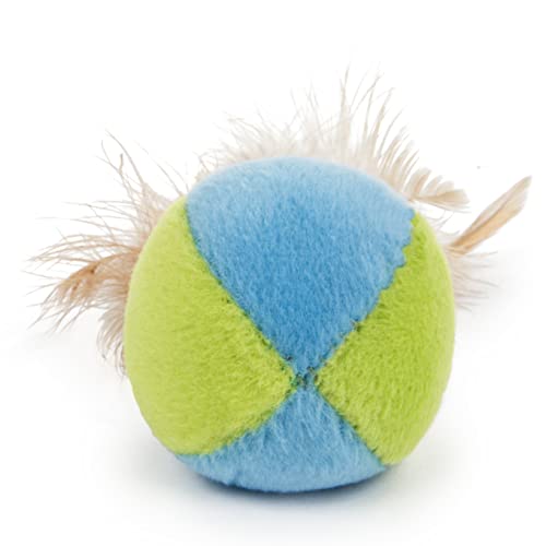 Smartykat 39341 2 Count) Flutter Balls Feather Cat Toys thumb #6