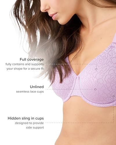 Image of Wacoal Women's Inside Job Unlined Underwire Bra