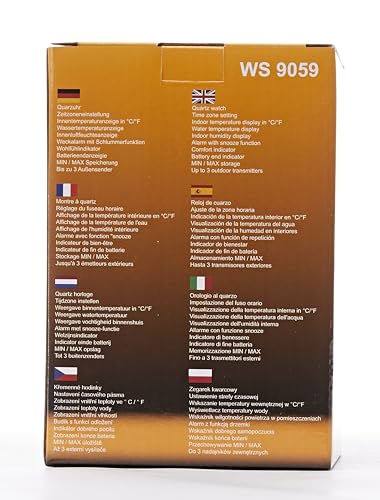 Funk Poolthermometer Technoline WS9059 mit digitaler Basisstation