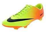  Nike INTERNATIONAL 555447 - Mercurial Veloce FG 708 Volt/Black-Bright Citrus Gr. 9½