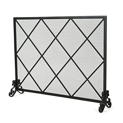 Schermi decorativi Griglia per caminetto Paravento grande Parascintille per caminetto in ferro battuto Parascintille Parascintille Divisorio Recinzione Parafuoco Schermi per caminetto Schermi de