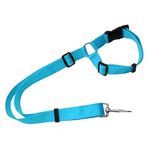 CALANDIS Dog Seat Belt Leash Car Harness Pet Seatbelt Strap Light Blue
