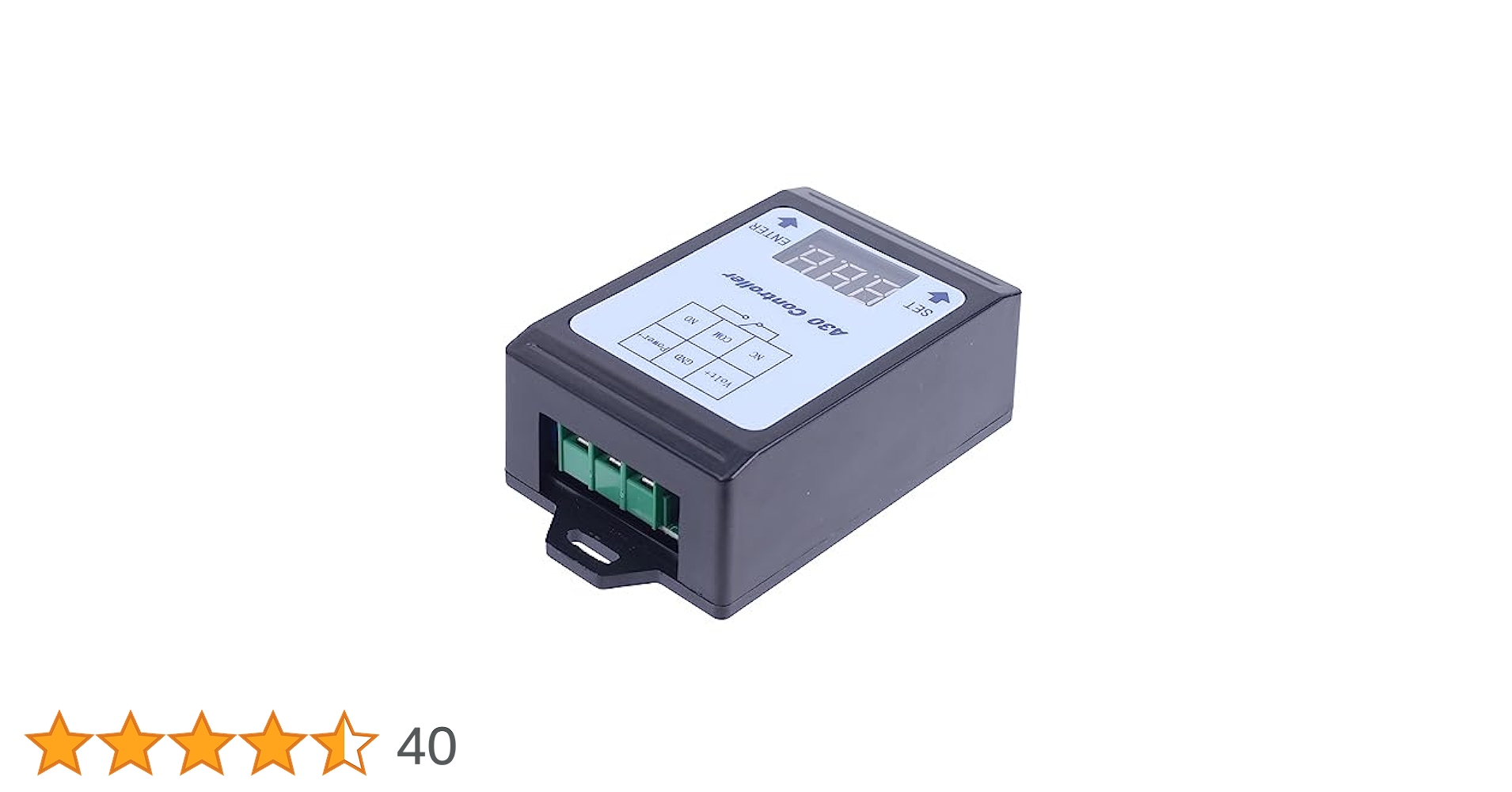 Modulo Controllo Tensione DC Con Relè - Monitor Da 0 A 99.9V Per Impianti Solari O Industriali