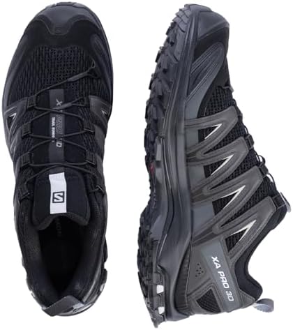 Salomon Men's Xa Pro 3D Trail Running Shoes, Black/Magnet/Quiet Shade, 11 - 5