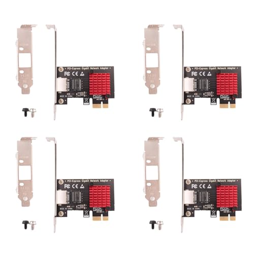 Carte réseau Gigabit PCIE RJ45 quadruple port LAN pour PC et serveur