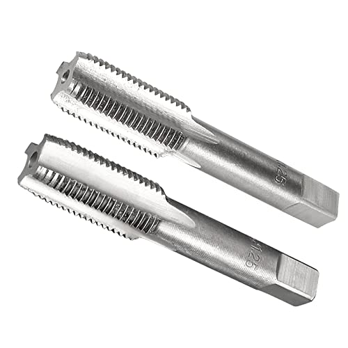 CoCud Mano Roscado Machos, M20 x 1.5 Rosca, Métrica Aleación Herramienta Acero Tornillo Roscado Cónico Fondo Macho - (Aplicaciones: para Máquina Rosca Reparación), 1 Par
