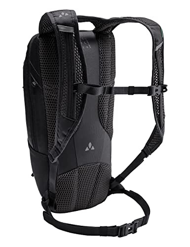 VAUDE Uphill 8 - Fahrrad-Rucksack mit 8 Liter Volumen - mit luftdurchlässigem Tragesystem, Schwarz