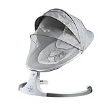 LCZ Rocker Bebé Eléctrico Mecedora Inteligente con Silla C