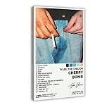 Tyler The Creator Poster Cherry Bomb Tracklist Album Poster Canvas Poster Bedroom Decor Sports Landscape Office Room Decor Gift Frame-style 24x36inch(60x90cm)