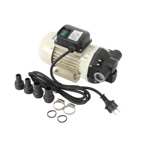 Mreryyse FL-550 Harnstoffpumpe, 40L/Min selbstansaugend Membranpumpe Ureapumpe Chemiepumpe Urea Pumpe Wasserpumpe, 400W 220V Elektromotor Pump, Dichtringe 3m Saughöhe, 290 * 230 * 170mm
