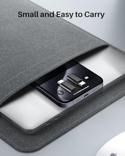 Image of Lightning to USB C Adapter, Lightning Female to Type-C Male Connector for iPhone 16 /15 16 /15 Plus 16 /15 Pro 16 /15 Pro Max /iPad Pro /Air /Mini, Support Fast Charging & Data Sync