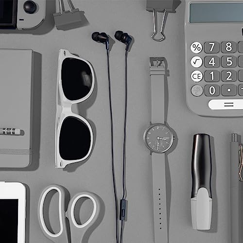 Image of Panasonic ErgoFit Earbud Headphones with Microphone and Call Controller Compatible with IPhone, Android and Blackberry - RP-TCM125-KA - In-Ear (Matte Black)