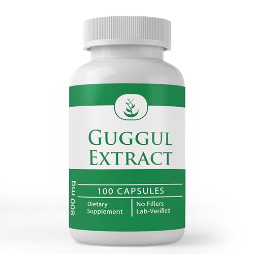 PURE ORIGINAL INGREDIENTS Guggul Extract (100 Capsules) Always Pure No Additives Or Fillers Lab Verified